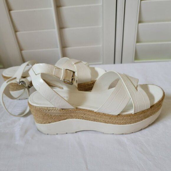 Marc Fisher Zarita Espadrille Wedge Sandal - Size 11 - Picture 7 of 9